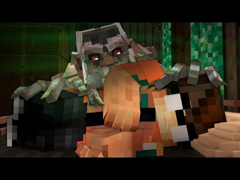 Видео: НОЧЬ С ДОМОВЫМ - Страшилки Minecraft