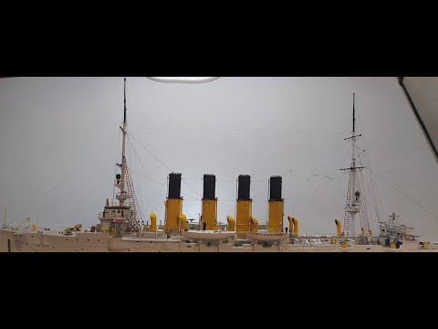 Видео: Крейсер Варяг Звезда 1:350. Часть 15. Установка такелажа и сопутствующих деталей