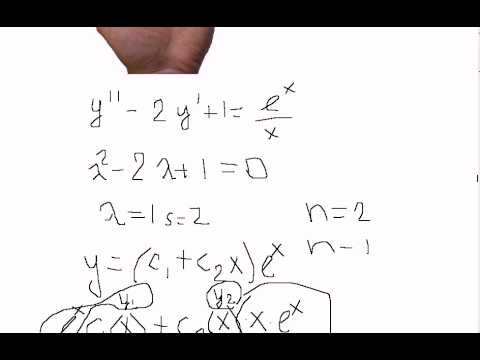Видео: Диффер линейное неоднор. ур.Вариация постоянных 2