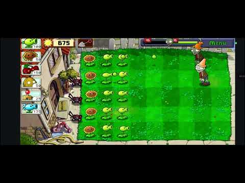 Видео: Играем в plants vs zombies часть 2