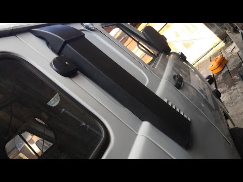 Видео: Установка шноркеля на УАЗ Буханка