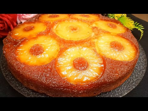 Видео: А вы пробовали ❓Знаменитый перевернутый торт с карамелизированными ананасами‼️Легко, быстро и 🔝