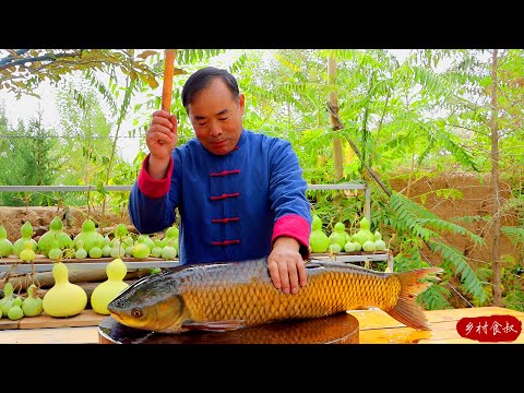 Видео: ОГРОМНАЯ РЫБА, тушеная с БАРАНИНОЙ, чтобы приготовить лучший суп! Пряный и полный вкус!
