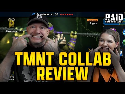 Видео: ЧЕМУ МОЖНО НАУЧИТЬСЯ ИЗ СОТРУДНИЧЕСТВА С TMNT — Raid: Shadow Legends — RSL