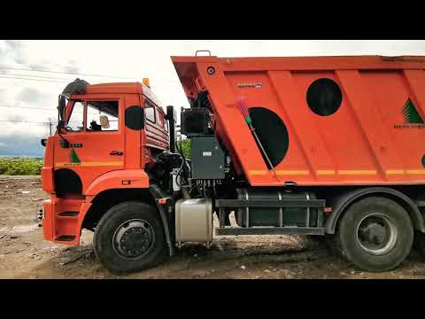 Видео: Камаз 6520 самосвал  кдм, обзор органов управления.