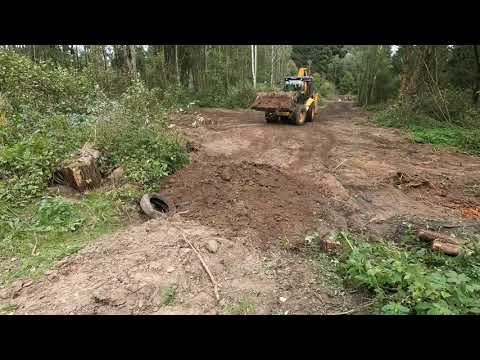 Видео: Новый участок для дров и рубки сруба 