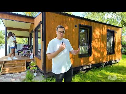 Видео: Обзор дома по проекту FOREST 65 #uralforesthouse