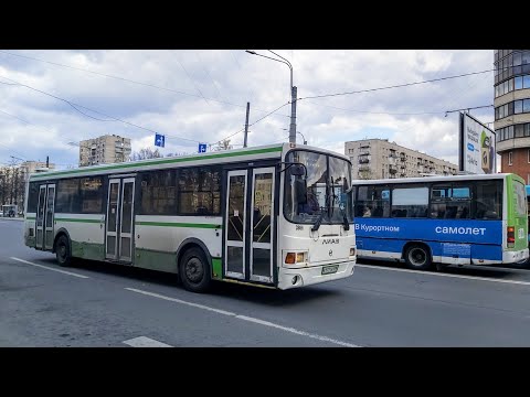 Видео: Автобус, маршрут №116 ЛиАЗ-5293.60 б.3866 (08.05.2022) Санкт-Петербург