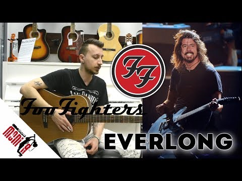 Видео: show MONICA bonus 42 - Foo Fighters - Everlong [как играть на гитаре]