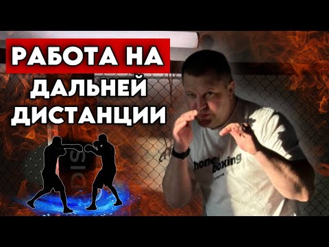 Видео: Тренировка по боксу. Работа на дальней дистанции