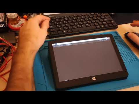 Видео: Неттоп с экраном на Intel Atom z3735f. Обзор и добавление аккумулятора для автономной работы.