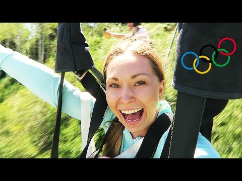 Видео: ЗИПЛАЙН! СТРАШНЫЕ ГОРКИ! ОЛИМПИЙСКИЙ ПАРК, SALT LAKE CITY!