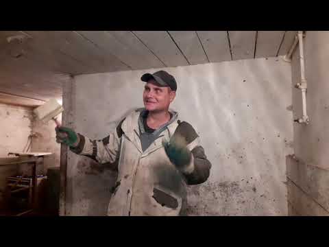 Видео: Обработка помещения для хорошего роста бычков.  Зачем белить коровник?