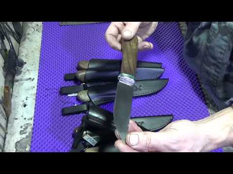 Видео: охотничьи ножи ручной работы