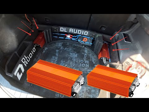 Видео: Звукореанимация ASX ч.5 установка усилителей  Raven compact 4.120 и 1.1200