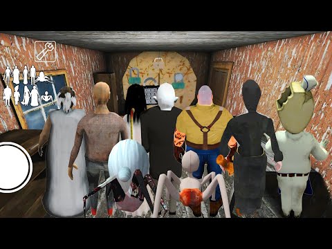 Видео: ИГРА ЗА ВСЕХ НОВЫХ БОССОВ. МОД С СЕКРЕТНОЙ КОНЦОВКОЙ || GRANNY 1