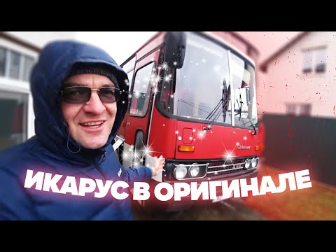 Видео: Автобус Икарус в оригинале с пробегом 130 тыс. Назад в СССР! Back in USSR.