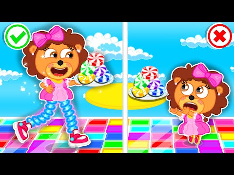 Видео: Маша и Леопольд. Ходули пружины - Мультик для детей - Lion Family на русском