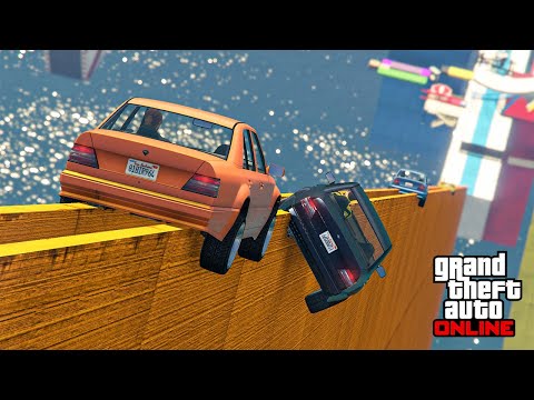 Видео: Кучка ютуберов на скилл тестах в GTA Online
