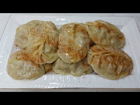 Видео: Манты с тыквой. Манты жасау. Манты