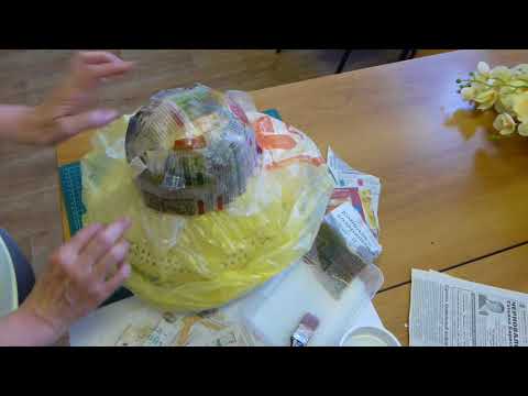 Видео: Шляпа-роза из изолона или Эвы Часть 1