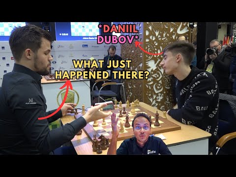 Видео: Магия Магнуса Карлсена против гениальности Даниила Дубова | Комментарий Сагара Шаха