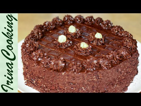 Видео: Знаменитый Рижский Торт Cielavina 🍰  Торт БЕЗЕ с Орехами и Шоколадным Кремом