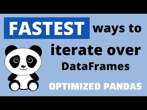 Видео: Цикл / итерация по pandas DataFrame (2020)