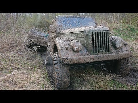 Видео: 3.OFF ROAD. Старая заброшенная деревня Бычково. ГАЗ 69, УАЗы «Барс», буханка, нива.
