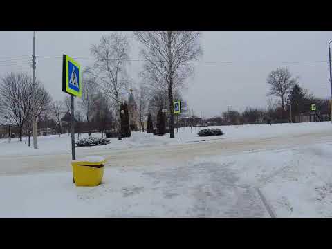 Видео: Прогулка по г  Губкин 6 01 24