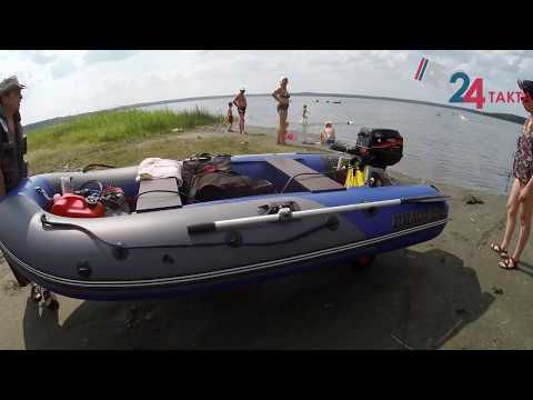 Видео: Тест съемных транцевых колес от компании 24 такта