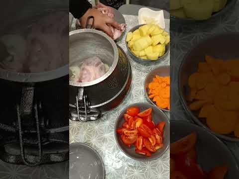 Видео: Мясо с овощами в афганском казане.