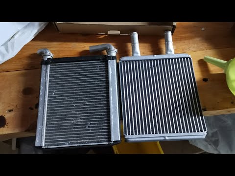 Видео: замена радиатора печки сузуки лиана.