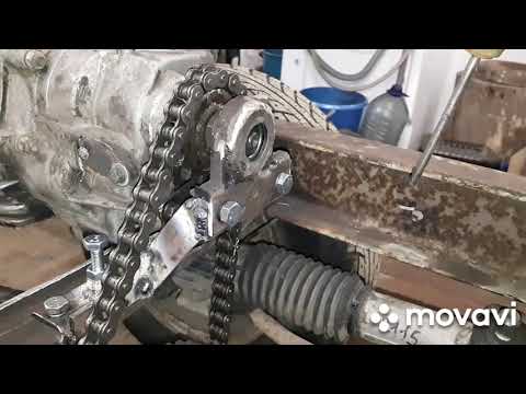 Видео: сборка и установка кпп на минипогрузчик.