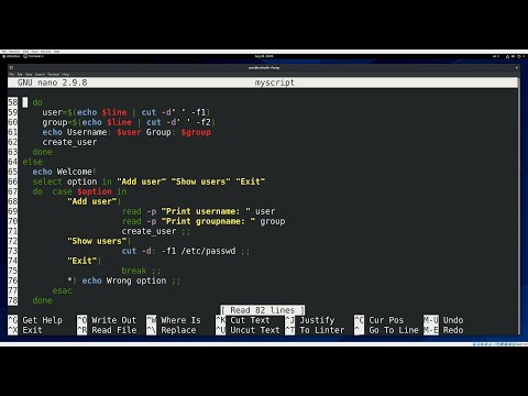 Видео: 30. bash скрипты #4