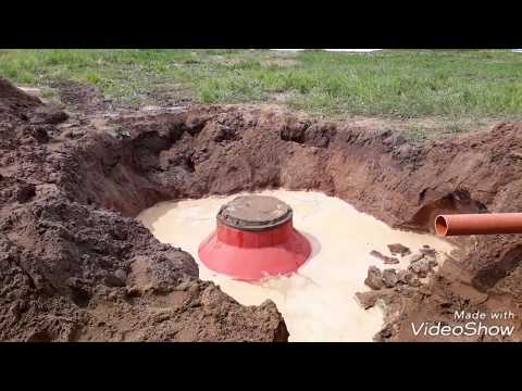 Видео: Очень много грунтовой воды.