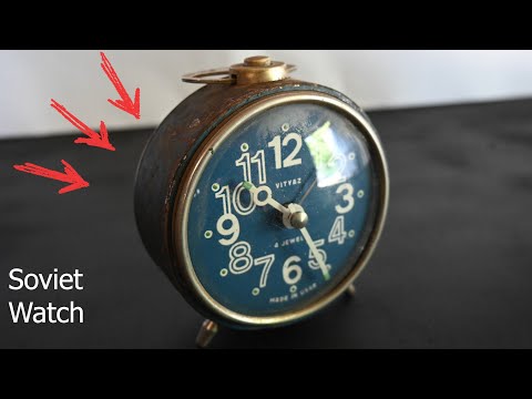 Видео: 1970s Old Soviet Watch Restoration / Реставрация старых советских часов 1970-х годов