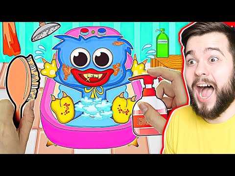 Видео: ЗАБОЧУСЬ О МАЛЕНЬКОМ ХАГИ ВАГИ 😲 Мульт МАЛЫШ ХАГИ в POPPY PLAYTIME Анимация