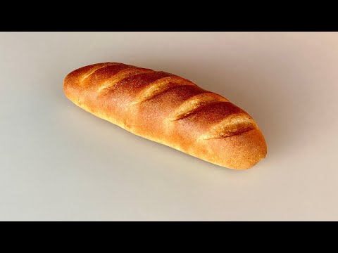 Видео: Хлеб по ГОСТу. Батон нарезной на большой густой опаре