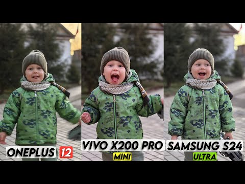 Видео: Oneplus 12 vs Vivo X200 Pro Mini vs Samsung S24 Ultra | Тест камер
