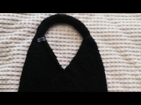 Видео: 🔥 сумка з букле спицями МК #вязанняспицями #knitting #сумказбукле