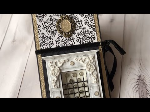 Видео: Скрапбукинг: МК. Открытка с камином на новоселье / Housewarming card with fireplace tutorial