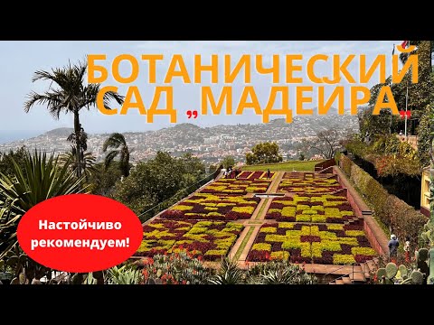 Видео: БОТАНИЧЕСКИЙ САД  ,,МАДЕЙРА,,/ФУНШАЛ/Настойчиво рекомендуем