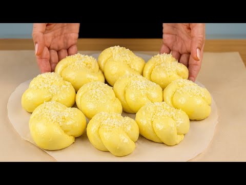 Видео: Вы удивитесь, насколько это просто! Супермягкие булочки из простых ингредиентов.