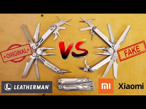 Видео: Leatherman из Китая за КОПЕЙКИ. Сравнение мультитулов Xiaomi Daicamping