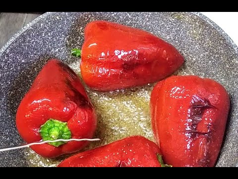 Видео: ЖАРЕНЫЙ БОЛГАРСКИЙ ПЕРЕЦ НА ЗИМУ БЕЗ СТЕРИЛИЗАЦИИ/Fried peppers to be stored for winter