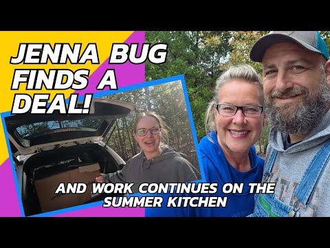 Видео: Как мать, так и дочь! Работа на хребте продолжается! Семейный поселок, крошечный дом, приусадебны...