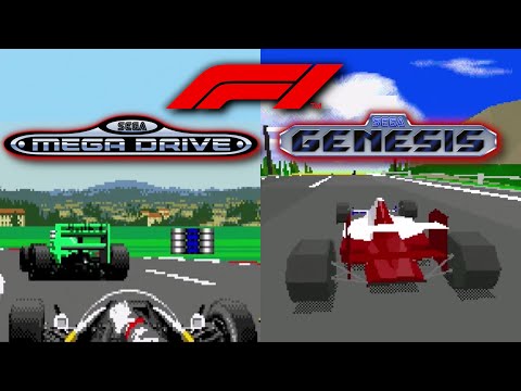 Видео: Все игры серии F1 — Sega Mega Drive и Genesis 🏁