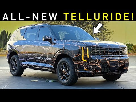 Видео: СОВЕРШЕННО НОВЫЙ Kia Telluride 2027 — первый взгляд крупным планом!