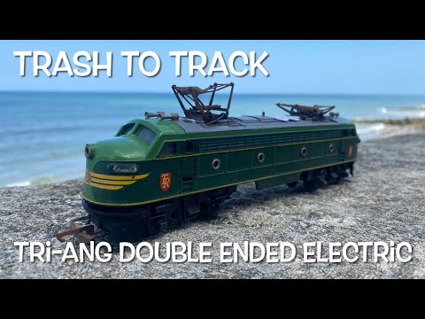 Видео: Мусор на рельсы | 177 | Заявка на ремонт двухстороннего электровоза Tri-Ang.